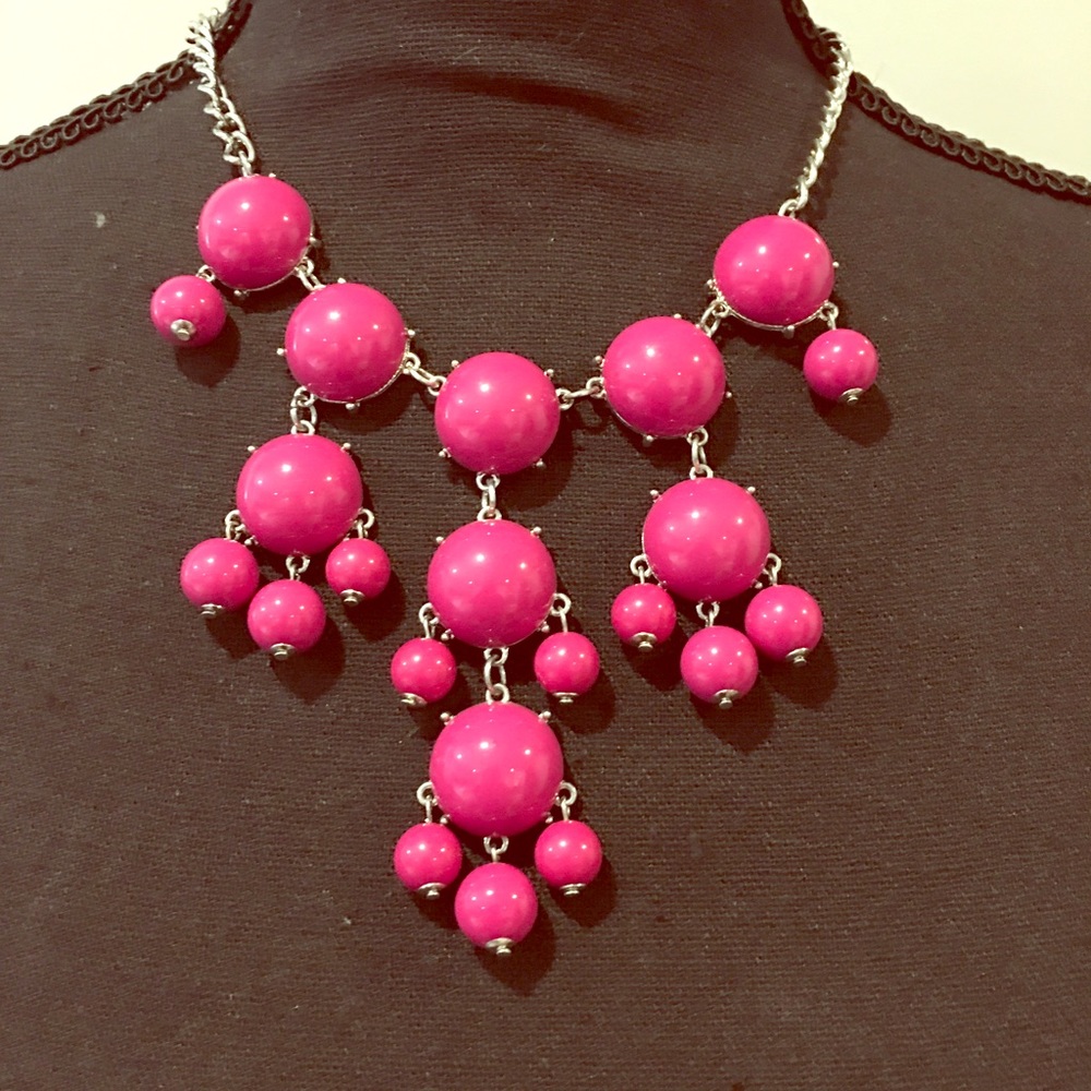 Pink Bead Necklace